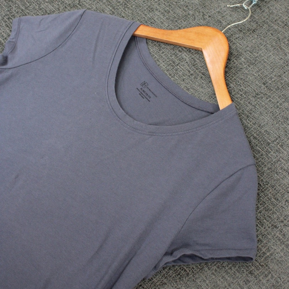 No Boundaries Cotton Blend Women's Short Sleeve Crewneck T-Shirt
